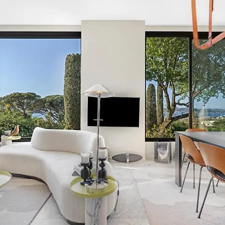 Le Village Et La Mer, Elegance Et Panorama Avec Parking Prive Сен-Тропе