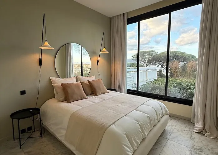 Appartement Le Village Et La Mer, Elegance Et Panorama Avec Parking Prive *