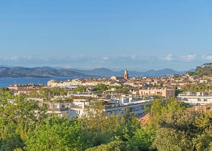 Le Village Et La Mer, élégance Et Panorama Apartamento Saint-Tropez